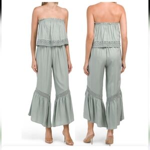 Japna Sleeveless Jumper, Sage, Large.